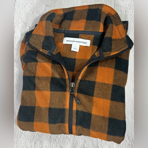 Women's Classic-Fit Long-Sleeve Quarter-Zip Polar Fleece Pullover Jacket Size S - Picture 4 of 7